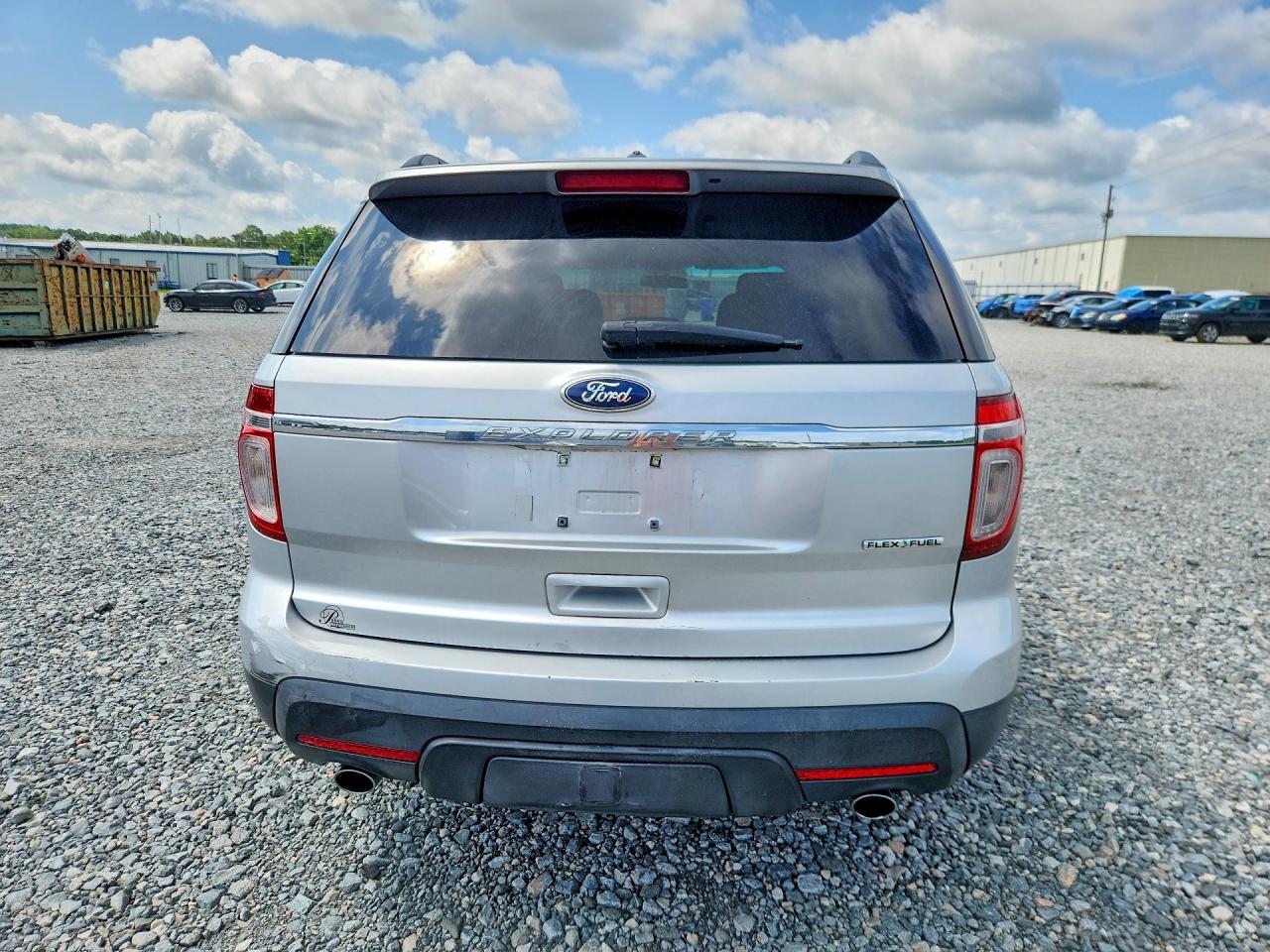 2013 Ford Explorer Silver vin: 1FM5K7B87DGB61174