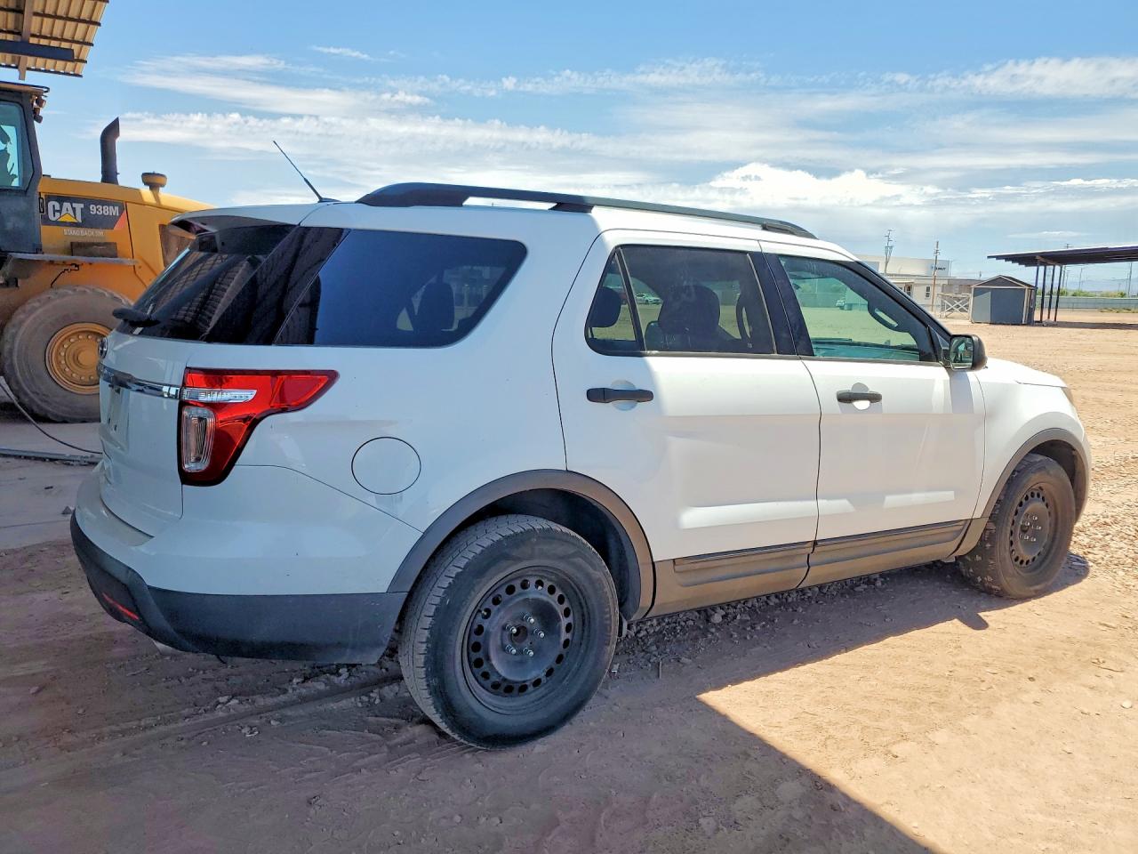 2013 Ford Explorer White vin: 1FM5K7B87DGC61789
