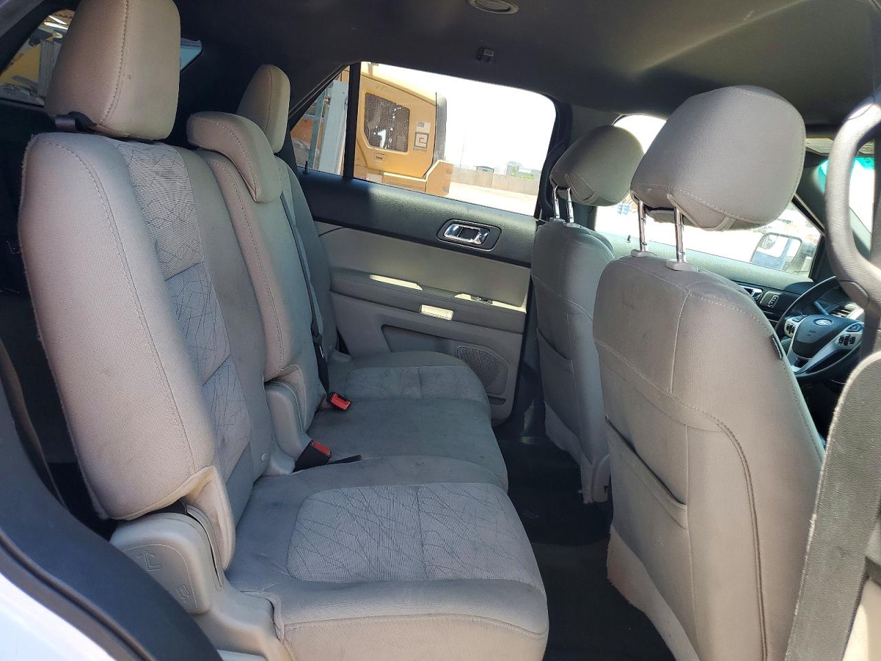 2013 Ford Explorer White vin: 1FM5K7B87DGC61789