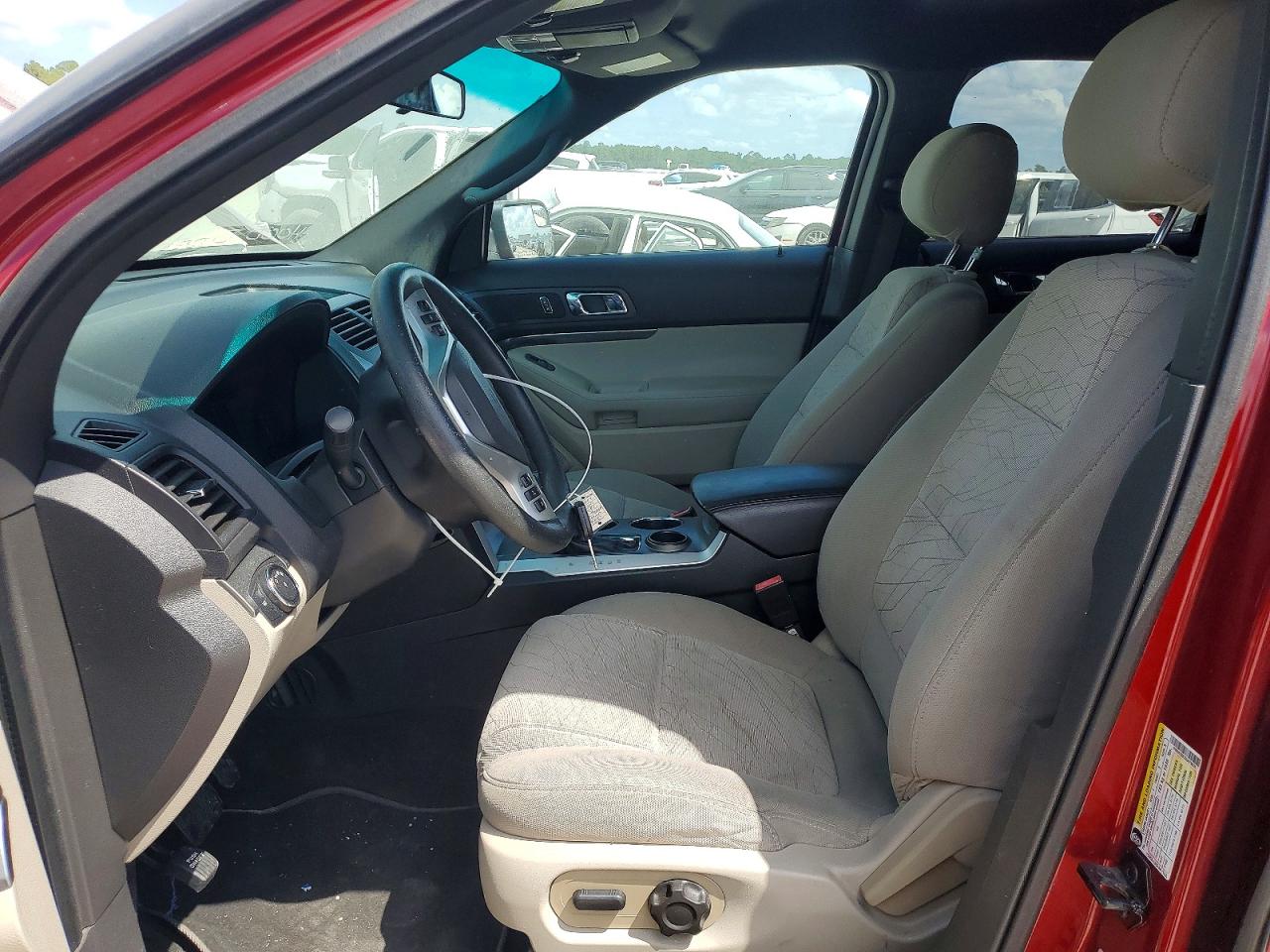 2014 Ford Explorer Red vin: 1FM5K7B87EGA79625