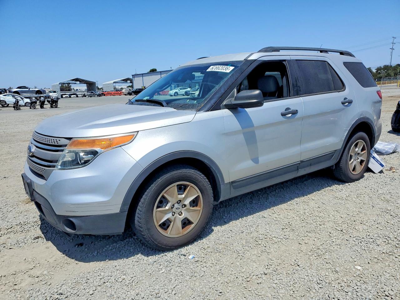 2014 Ford Explorer Серебряный vin: 1FM5K7B87EGB82348