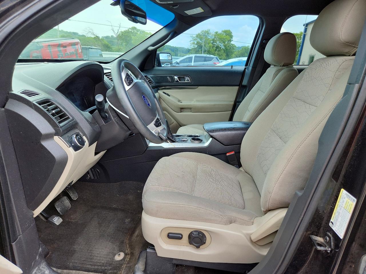 2015 Ford Explorer Black vin: 1FM5K7B87FGA75687