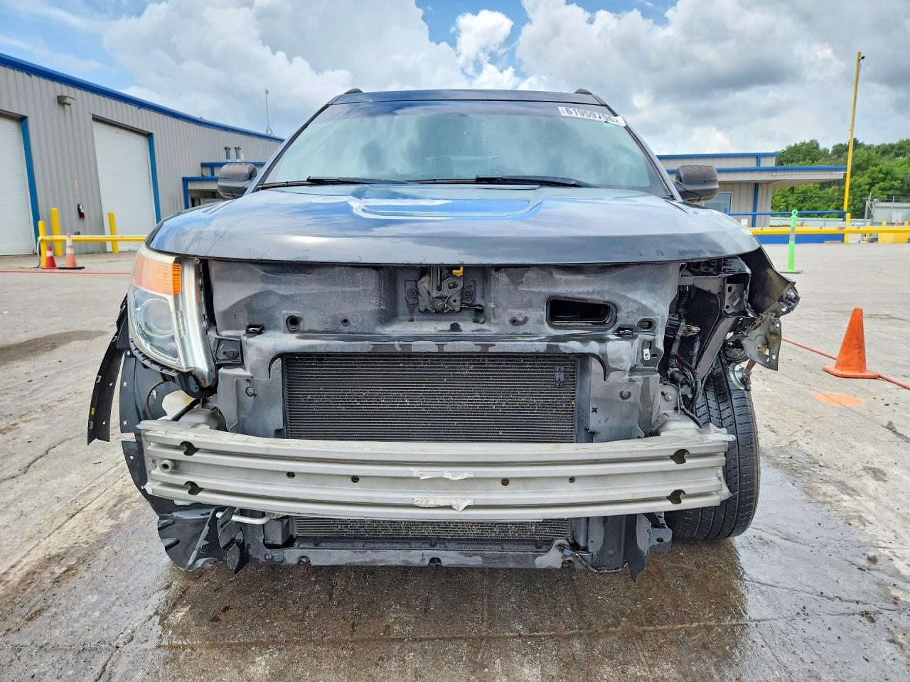 2015 Ford Explorer Black vin: 1FM5K7B87FGA75687