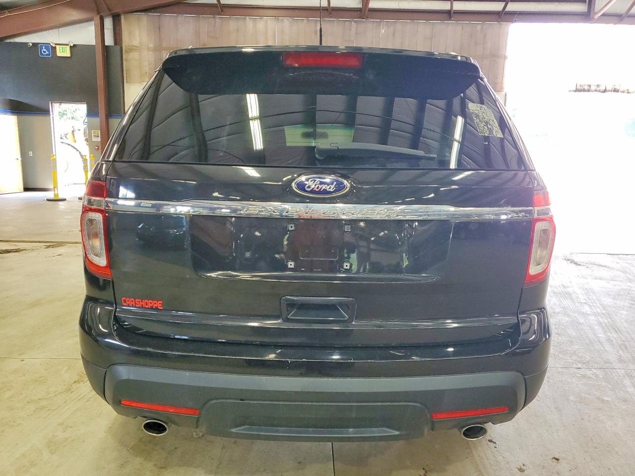 2014 Ford Explorer Black vin: 1FM5K7B88EGA20311