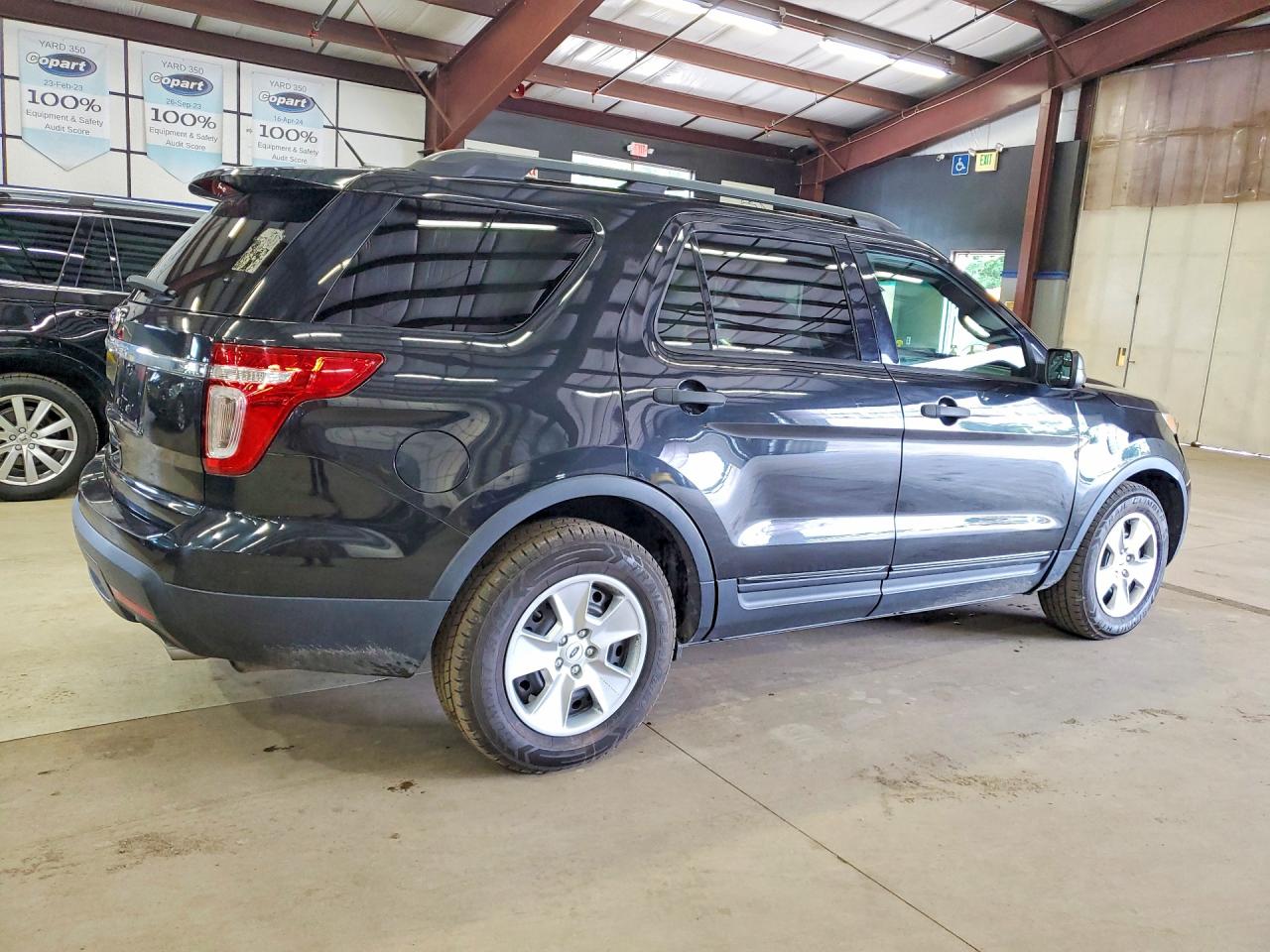 2014 Ford Explorer Black vin: 1FM5K7B88EGA20311