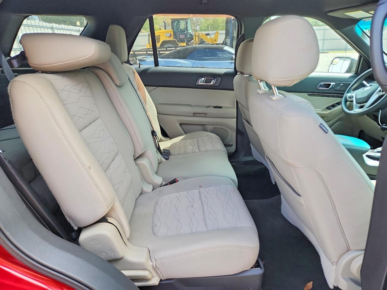 2014 Ford Explorer Red vin: 1FM5K7B88EGA20485