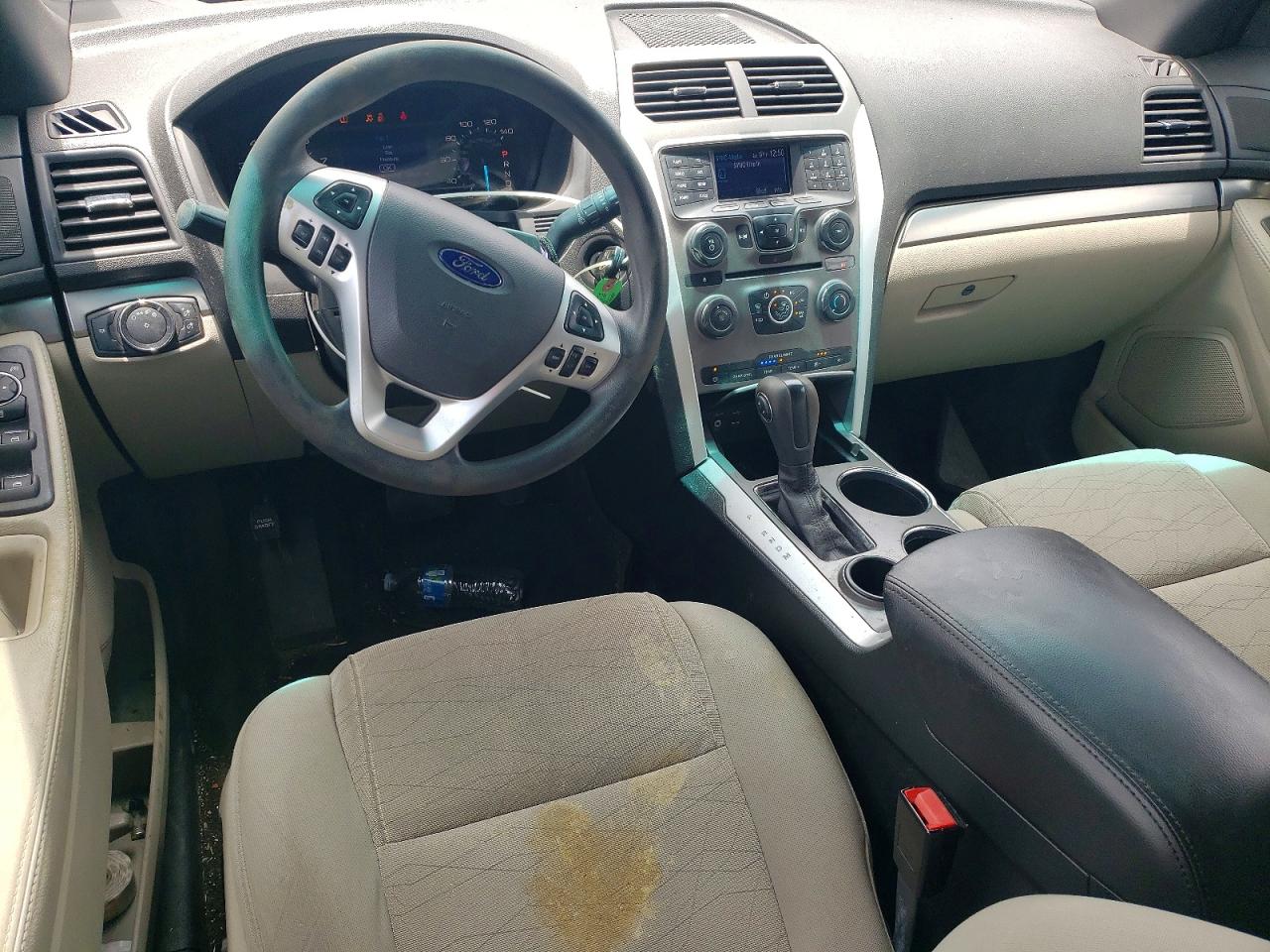 2014 Ford Explorer Белый vin: 1FM5K7B88EGA47427