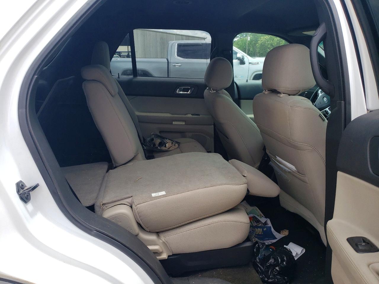 2014 Ford Explorer Белый vin: 1FM5K7B88EGA47427