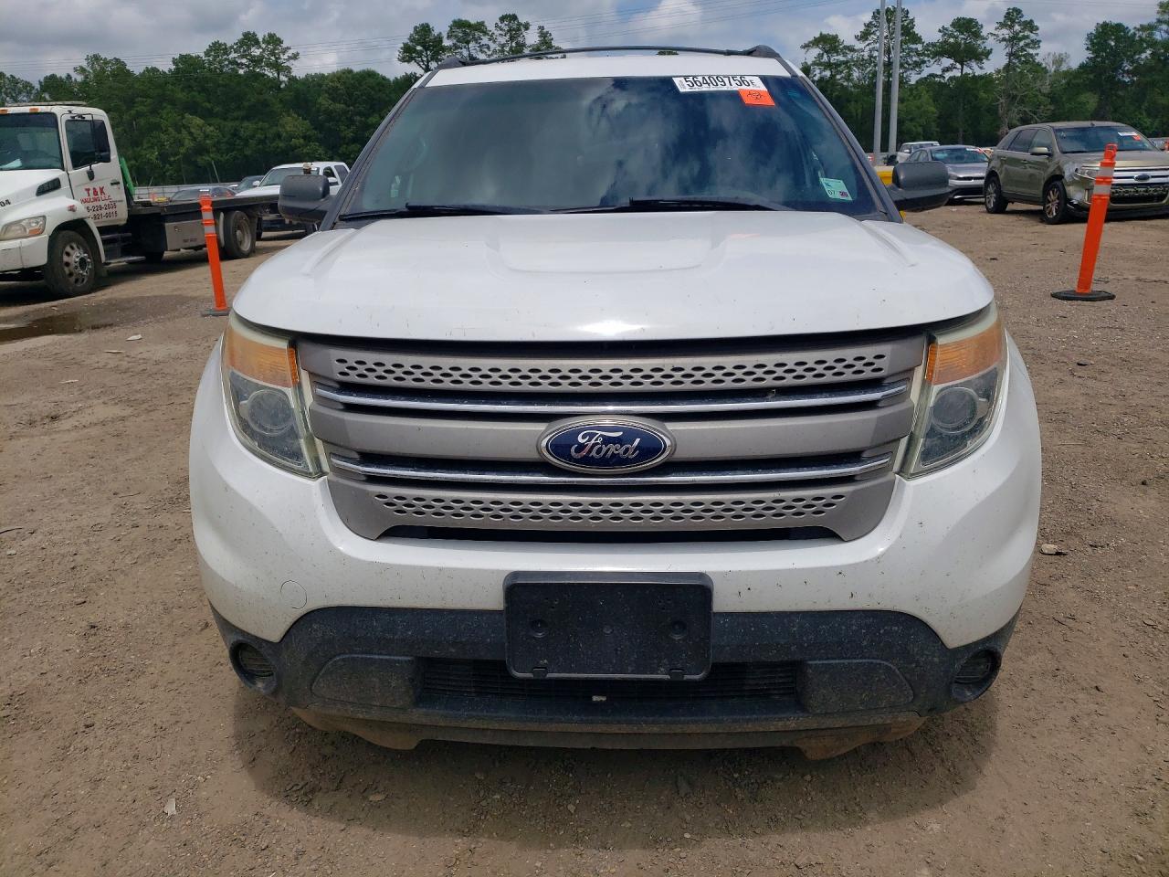 2014 Ford Explorer Белый vin: 1FM5K7B88EGA47427