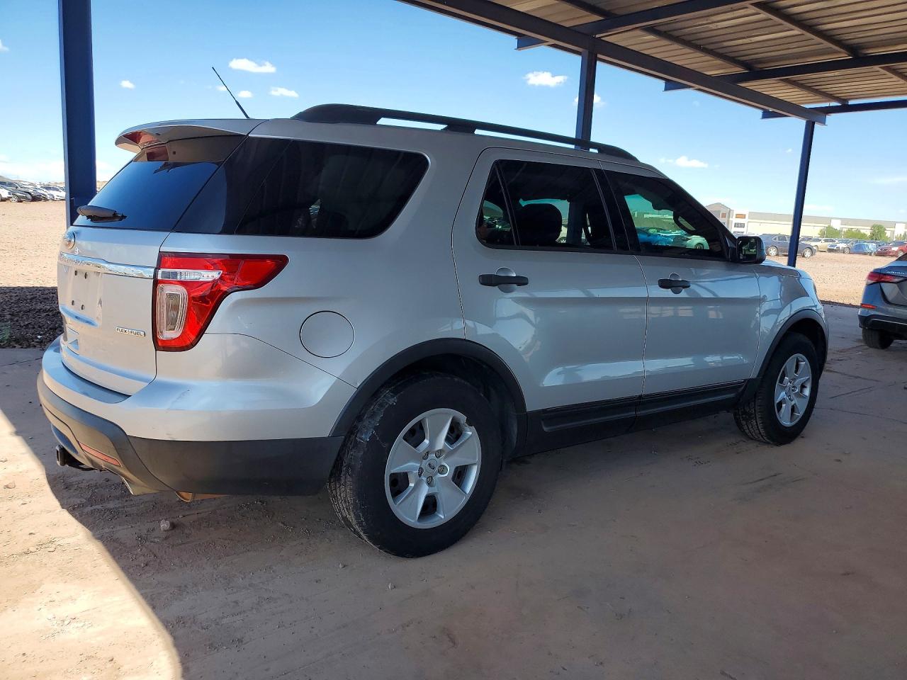 2014 Ford Explorer Silver vin: 1FM5K7B88EGC19777