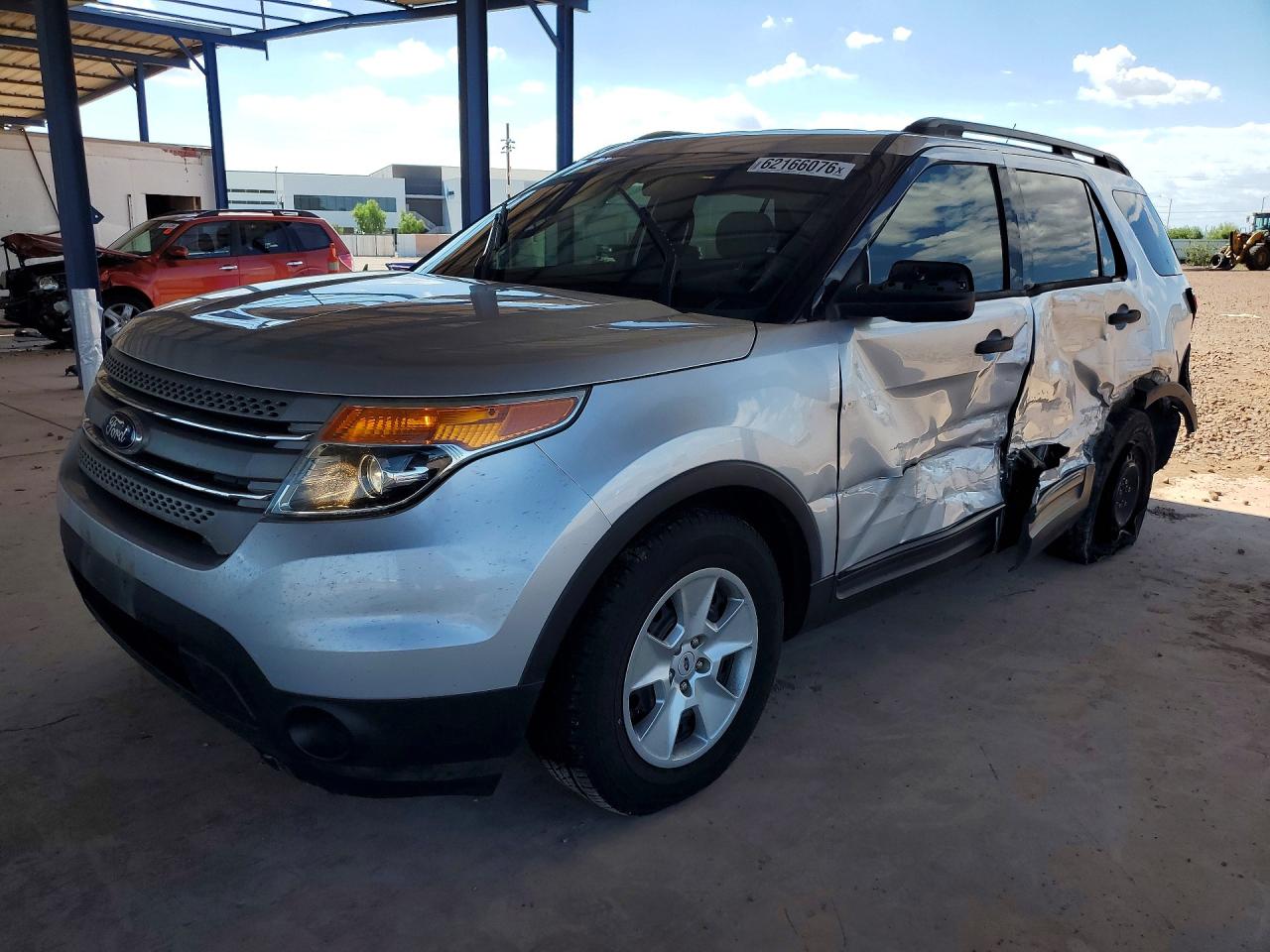 2014 Ford Explorer Silver vin: 1FM5K7B88EGC19777
