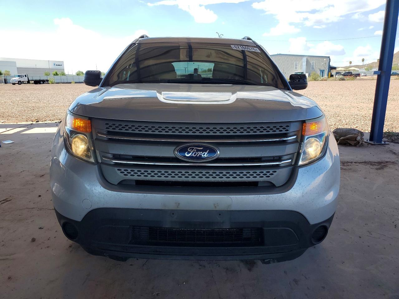 2014 Ford Explorer Silver vin: 1FM5K7B88EGC19777