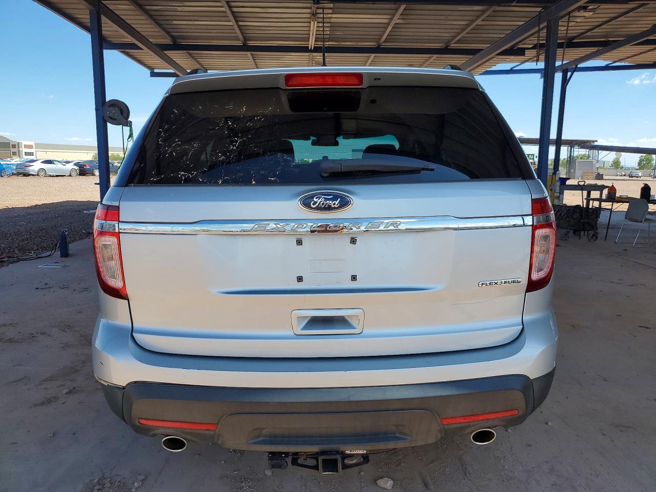 2014 Ford Explorer Silver vin: 1FM5K7B88EGC19777