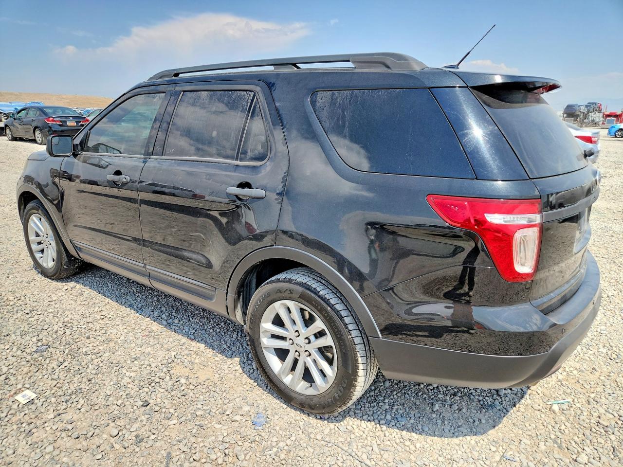 2015 Ford Explorer Black vin: 1FM5K7B88FGA08595