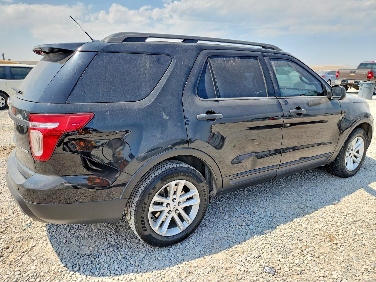 2015 Ford Explorer Black vin: 1FM5K7B88FGA08595