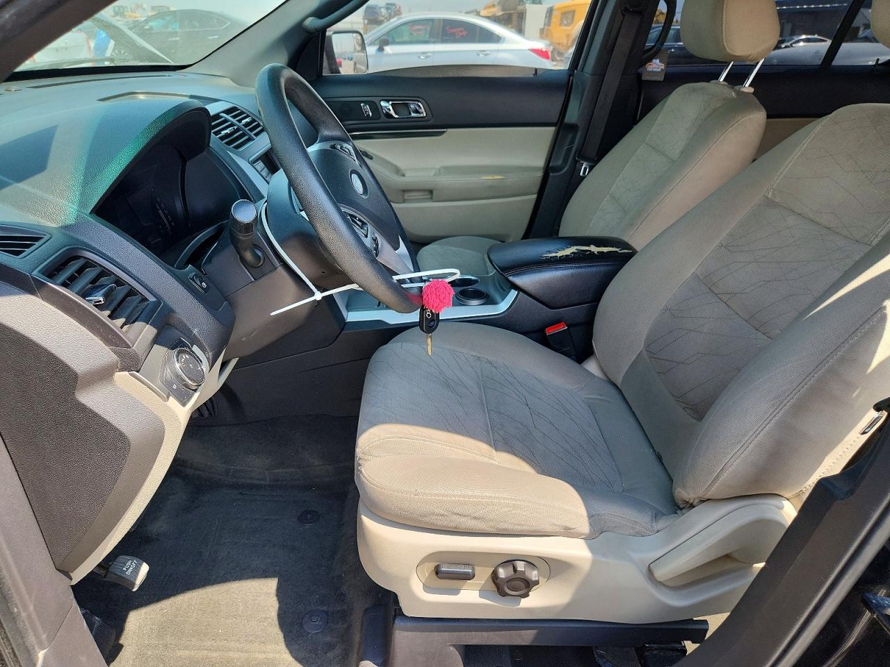 2015 Ford Explorer Black vin: 1FM5K7B88FGA08595