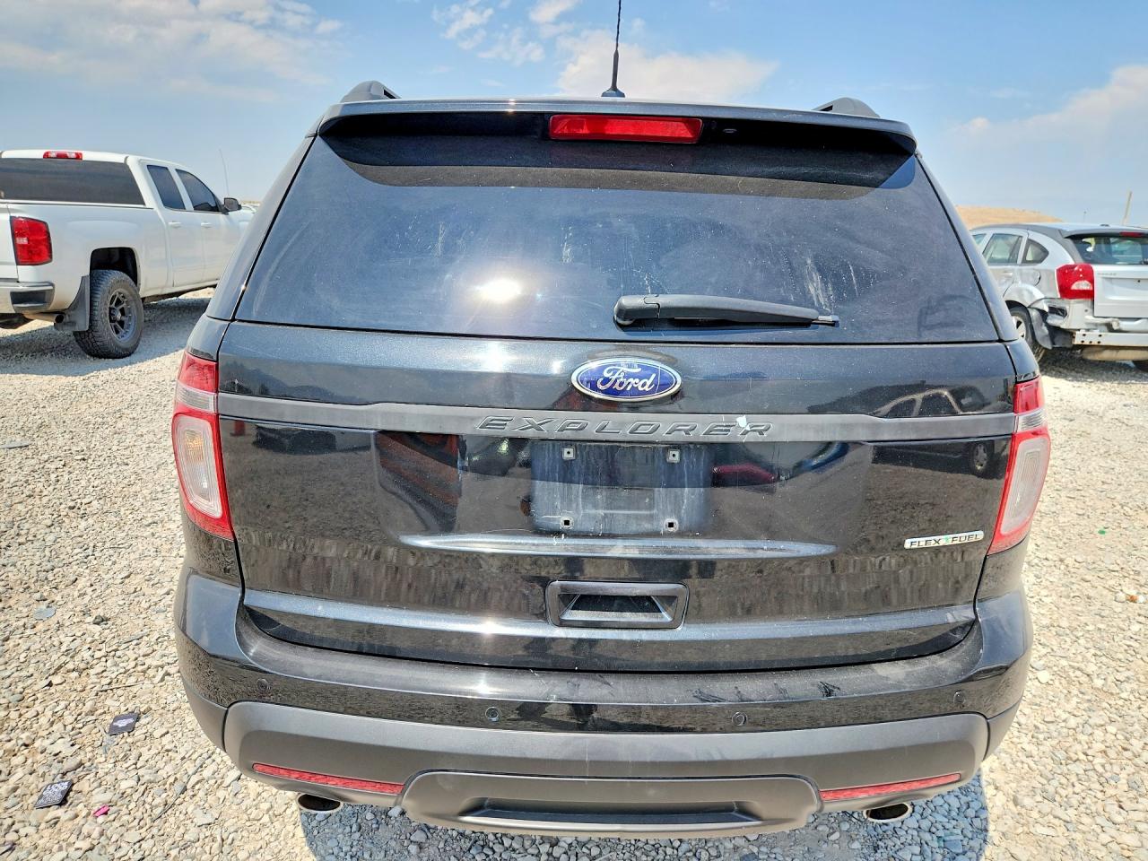 2015 Ford Explorer Black vin: 1FM5K7B88FGA08595