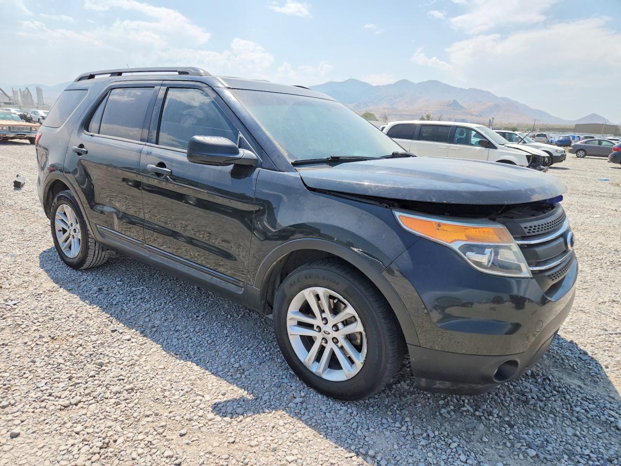 2015 Ford Explorer Black vin: 1FM5K7B88FGA08595