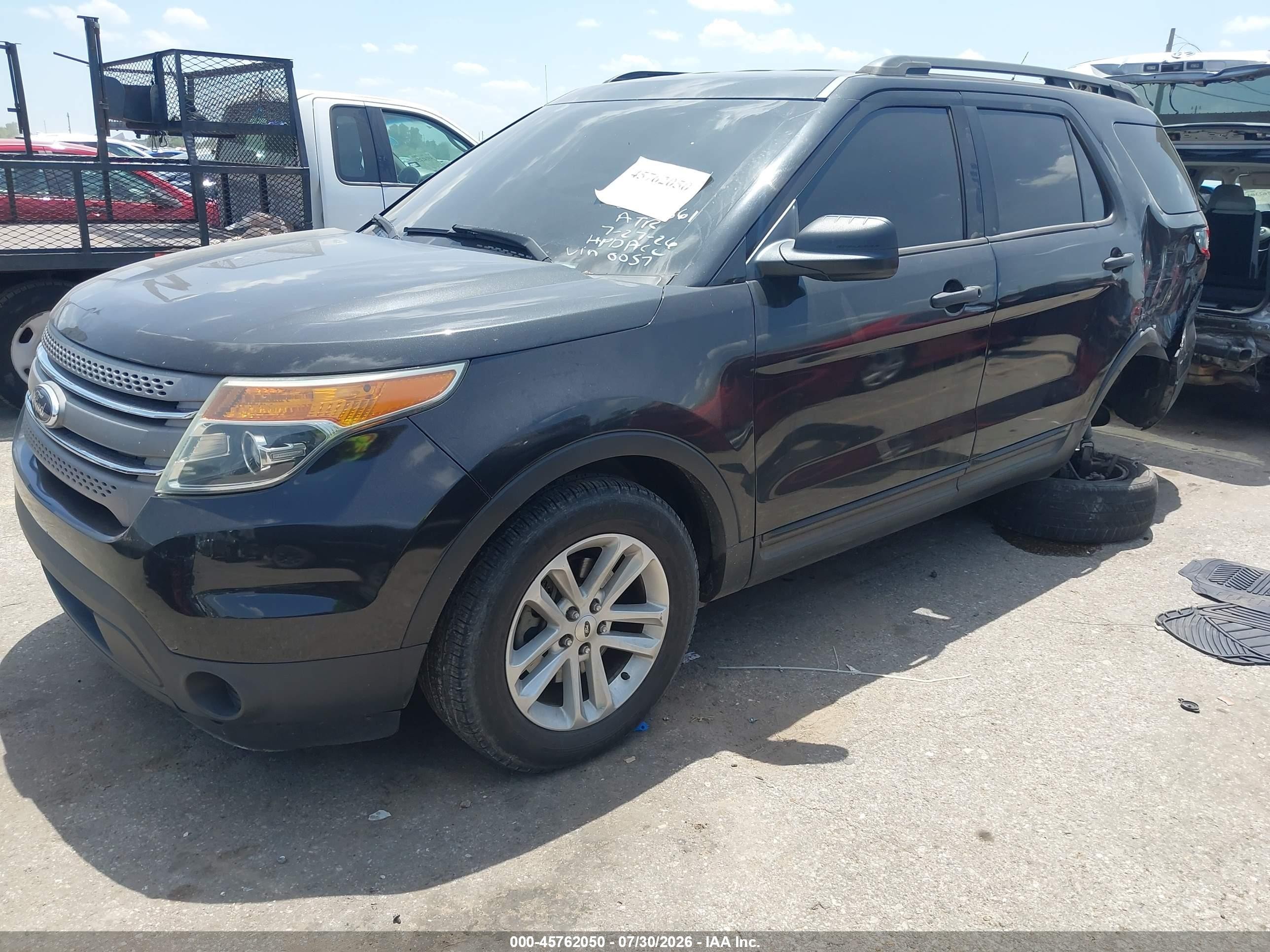 2015 Ford Explorer   Black vin: 1FM5K7B88FGA40057