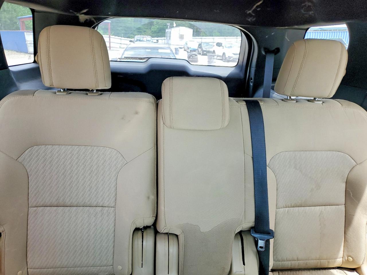 2017 Ford Explorer White vin: 1FM5K7B88HGD65049