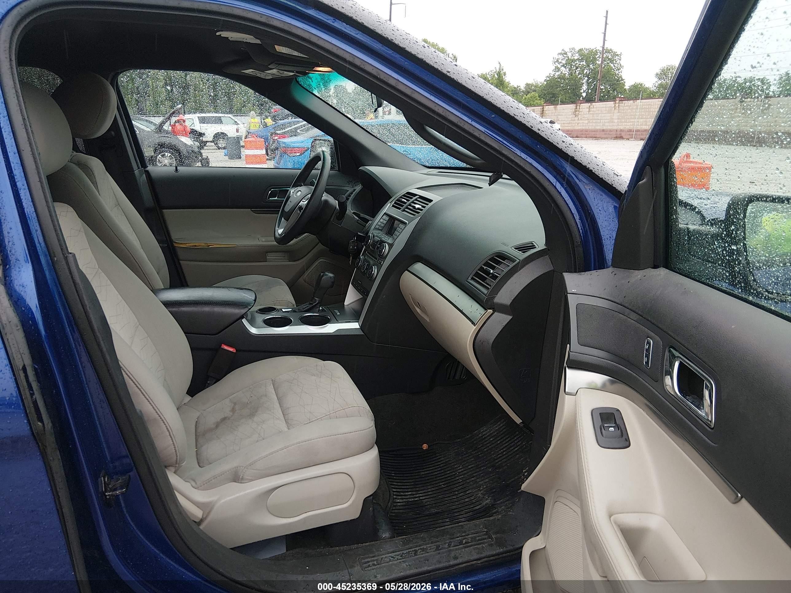 2013 Ford Explorer Синий vin: 1FM5K7B89DGC80098