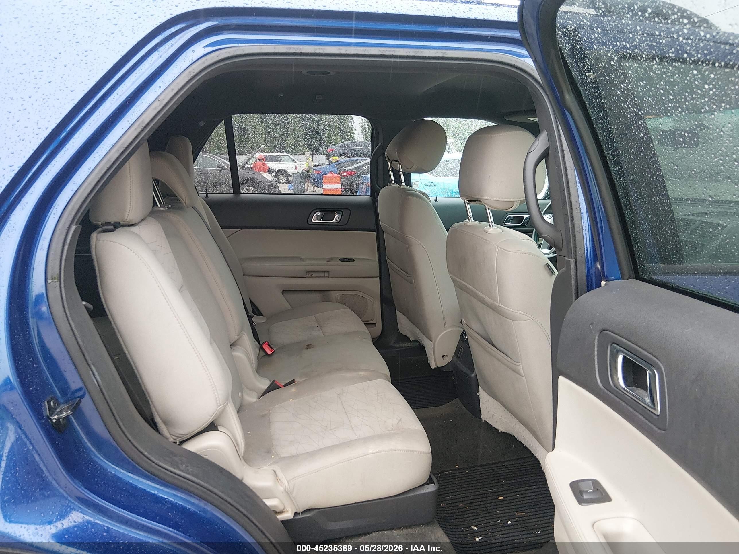 2013 Ford Explorer Синий vin: 1FM5K7B89DGC80098