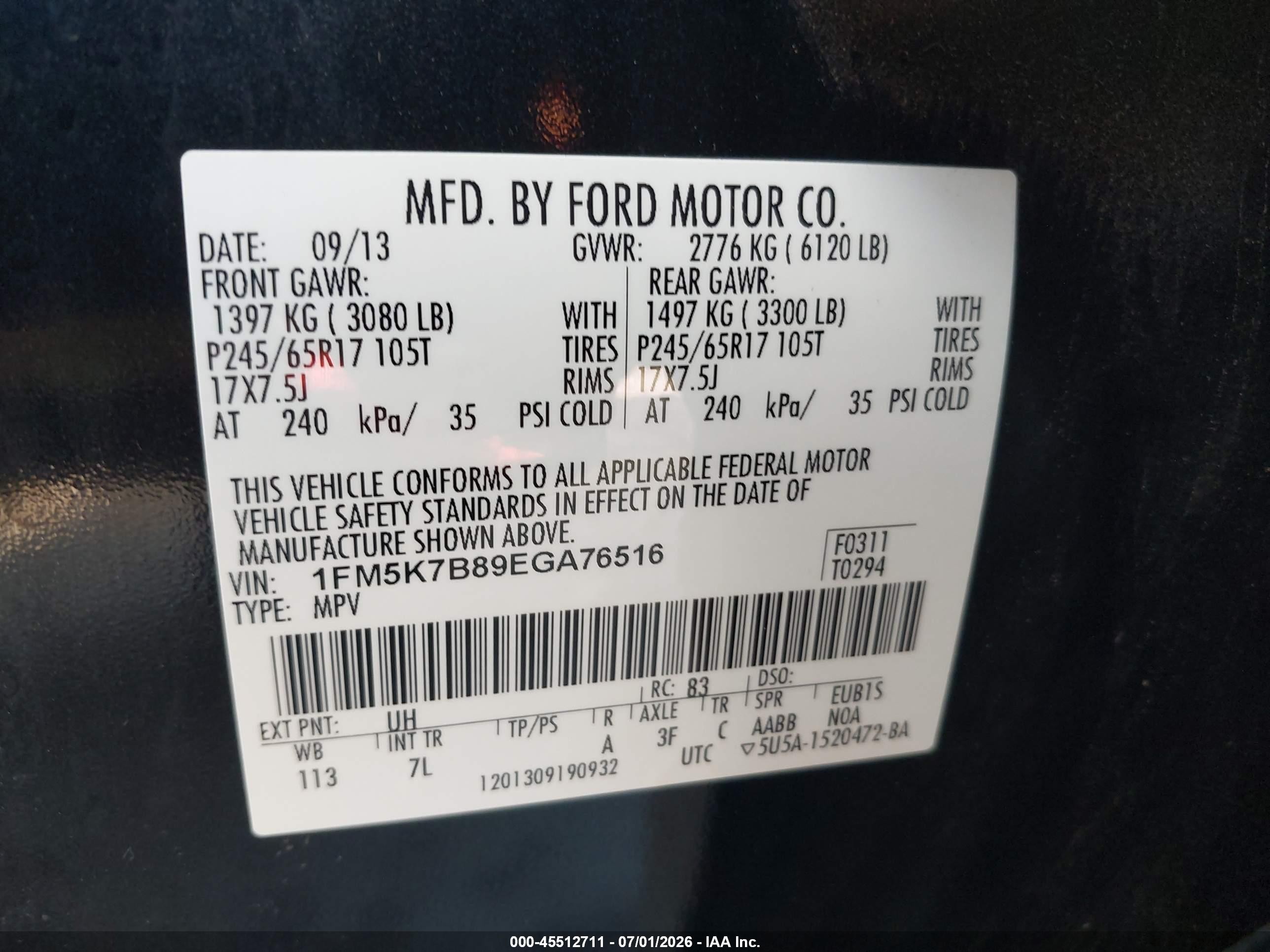 2014 Ford Explorer   Black vin: 1FM5K7B89EGA76516