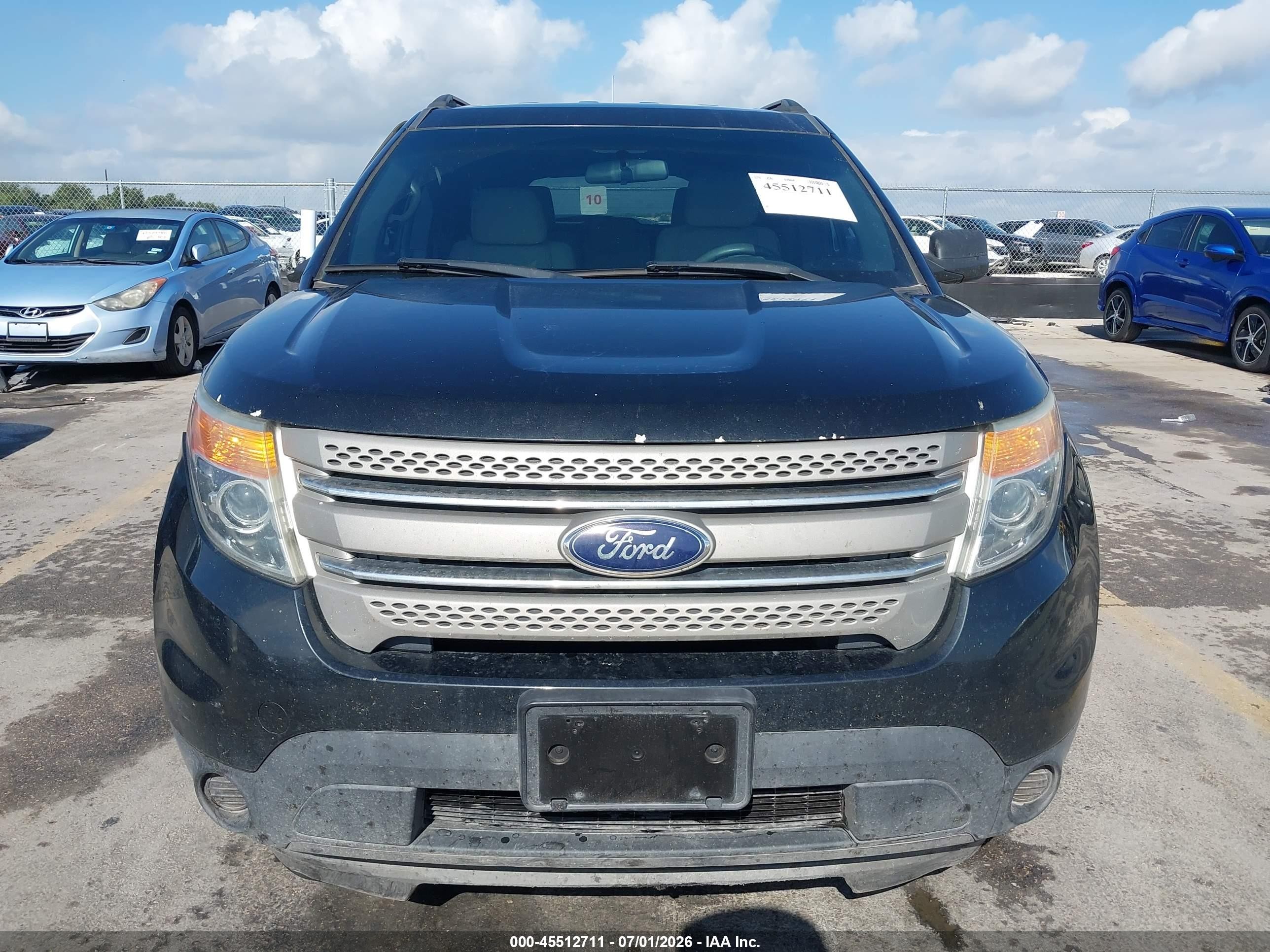 2014 Ford Explorer   Black vin: 1FM5K7B89EGA76516