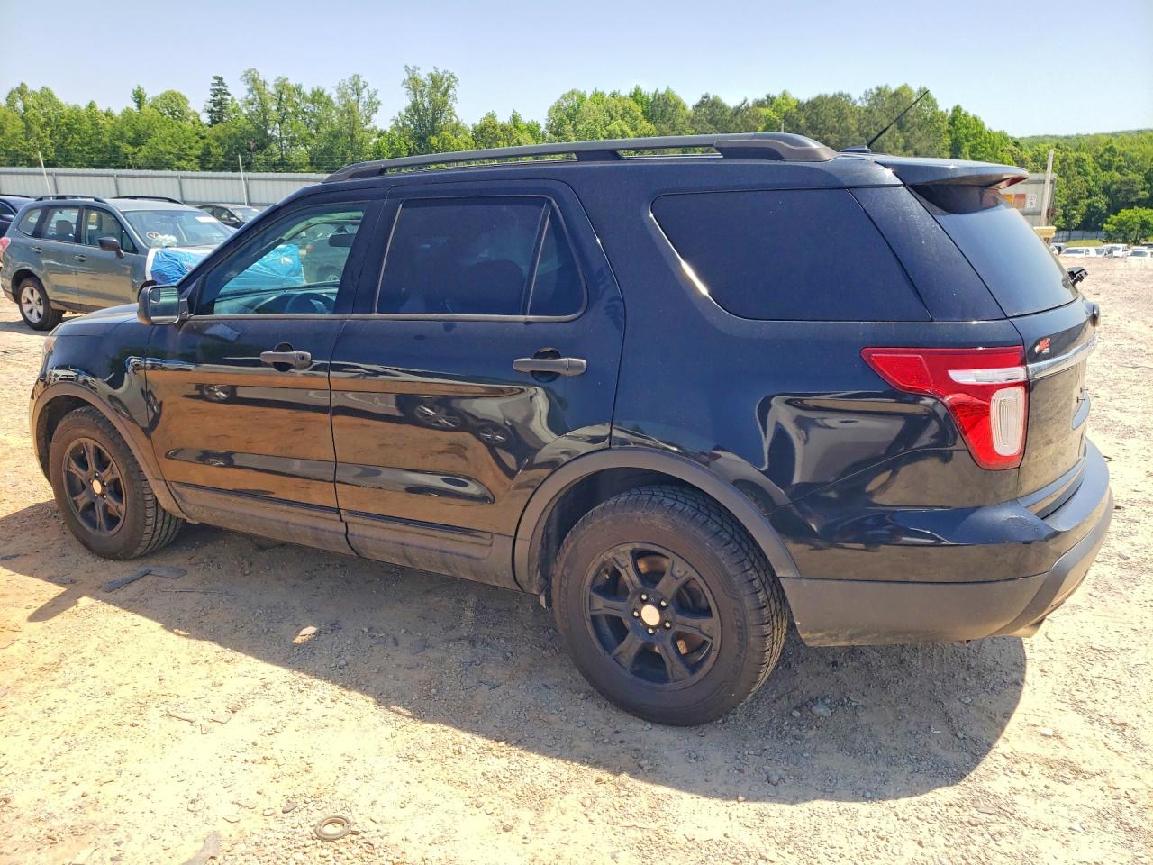 2014 Ford Explorer Black vin: 1FM5K7B89EGA84342