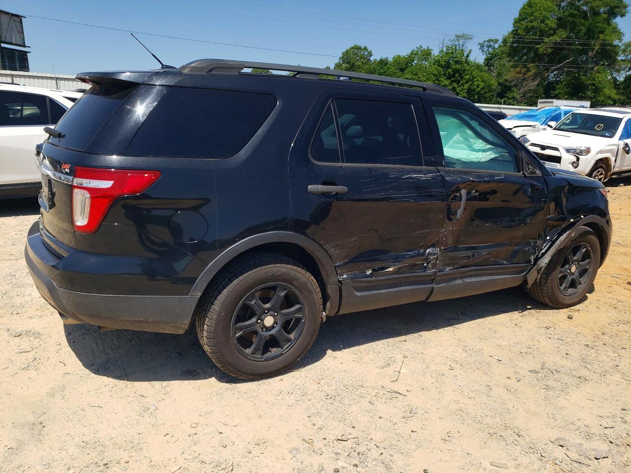 2014 Ford Explorer Black vin: 1FM5K7B89EGA84342