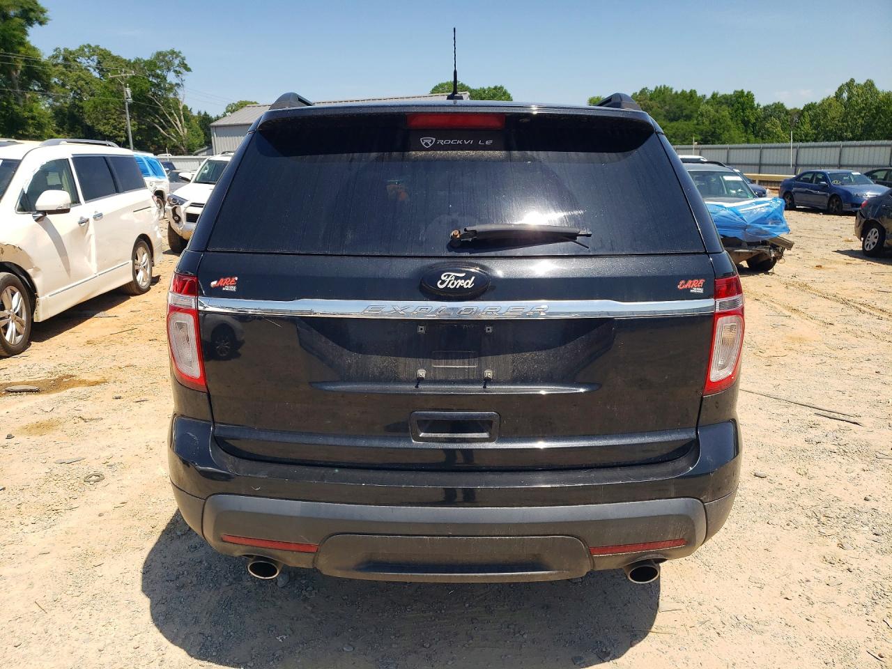 2014 Ford Explorer Black vin: 1FM5K7B89EGA84342