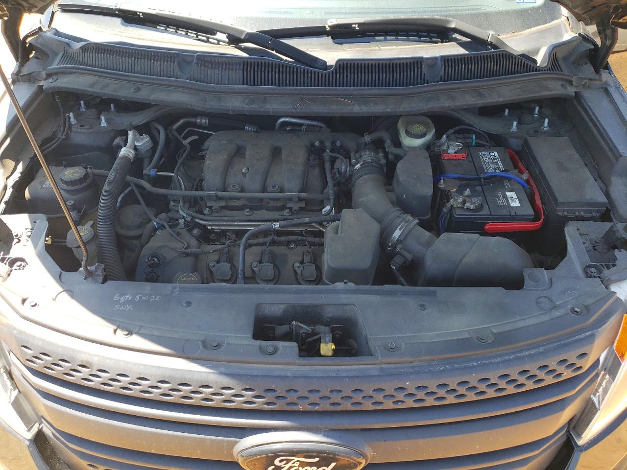 2014 Ford Explorer Black vin: 1FM5K7B89EGA84342