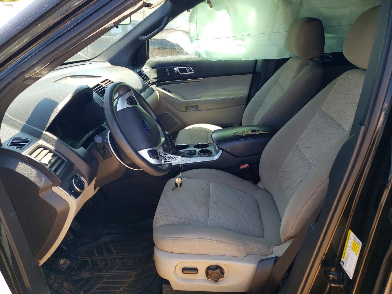 2014 Ford Explorer Black vin: 1FM5K7B89EGA84342