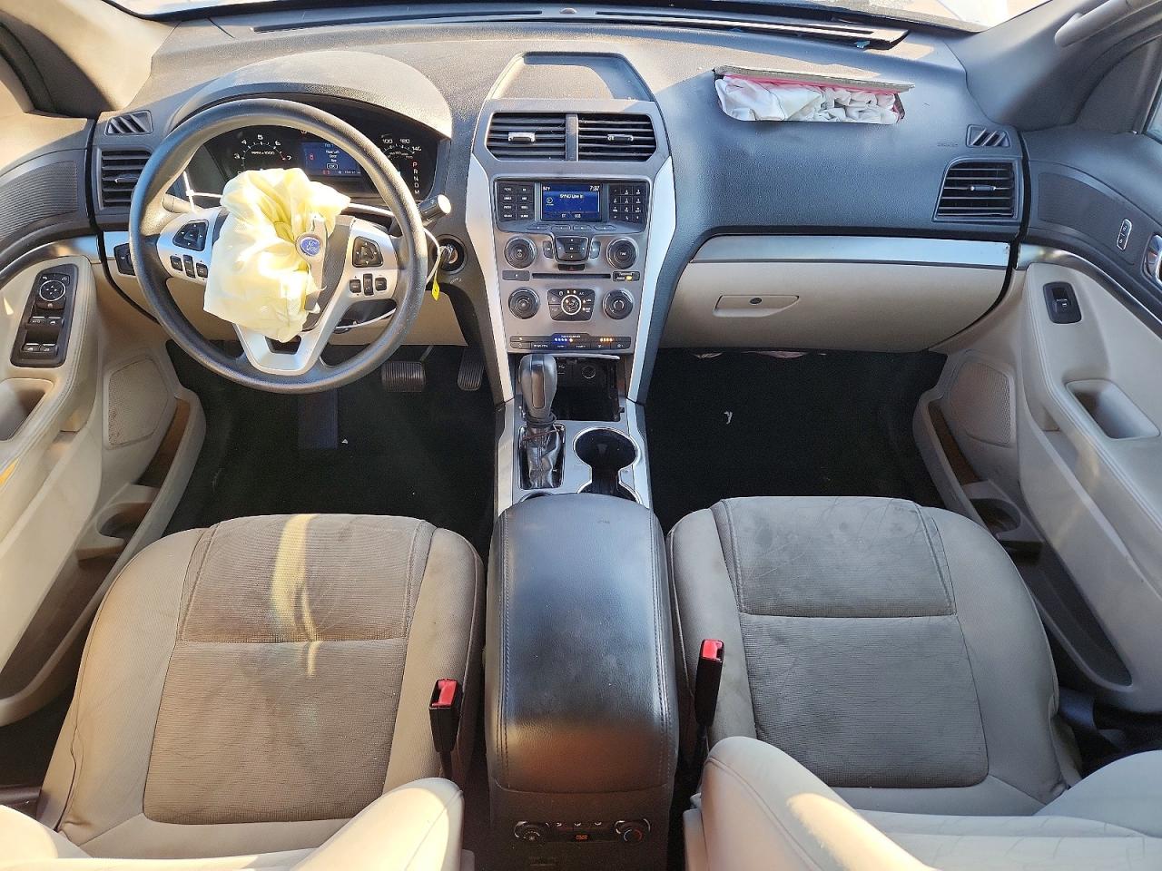 2014 Ford Explorer Белый vin: 1FM5K7B89EGC34658