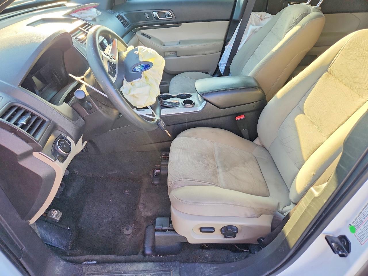 2014 Ford Explorer Белый vin: 1FM5K7B89EGC34658