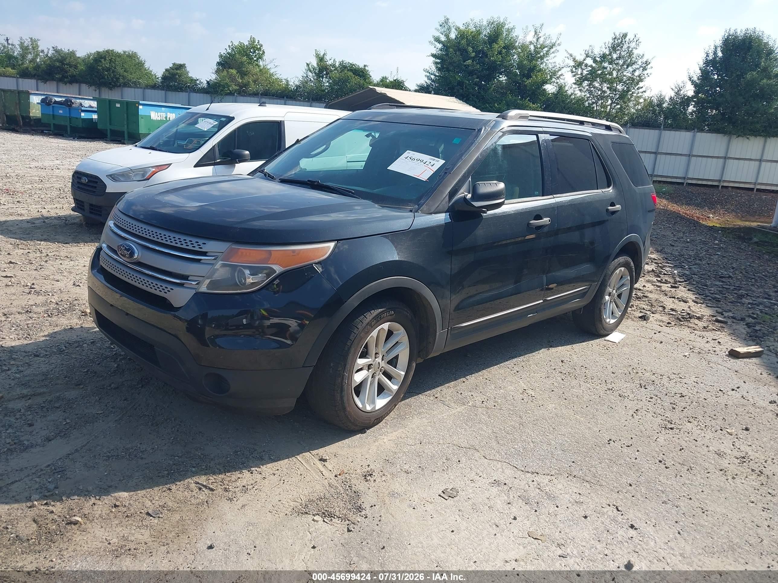 2015 Ford Explorer   Черный vin: 1FM5K7B89FGC33432