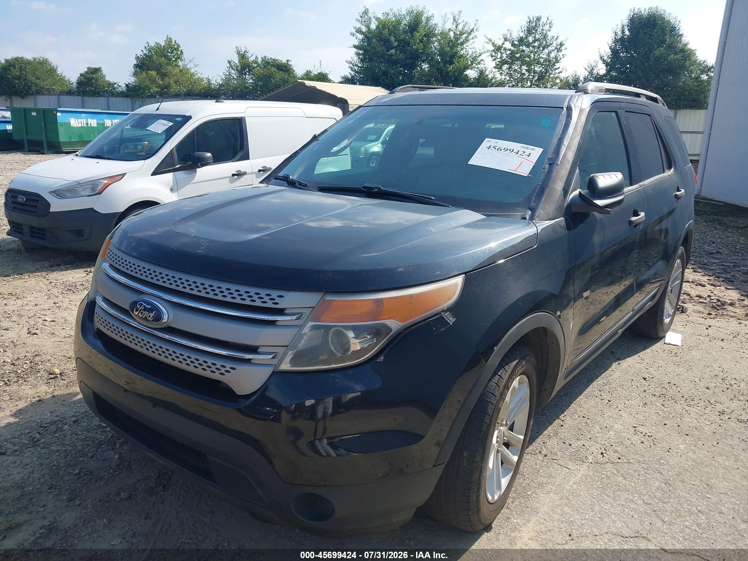2015 Ford Explorer   Черный vin: 1FM5K7B89FGC33432