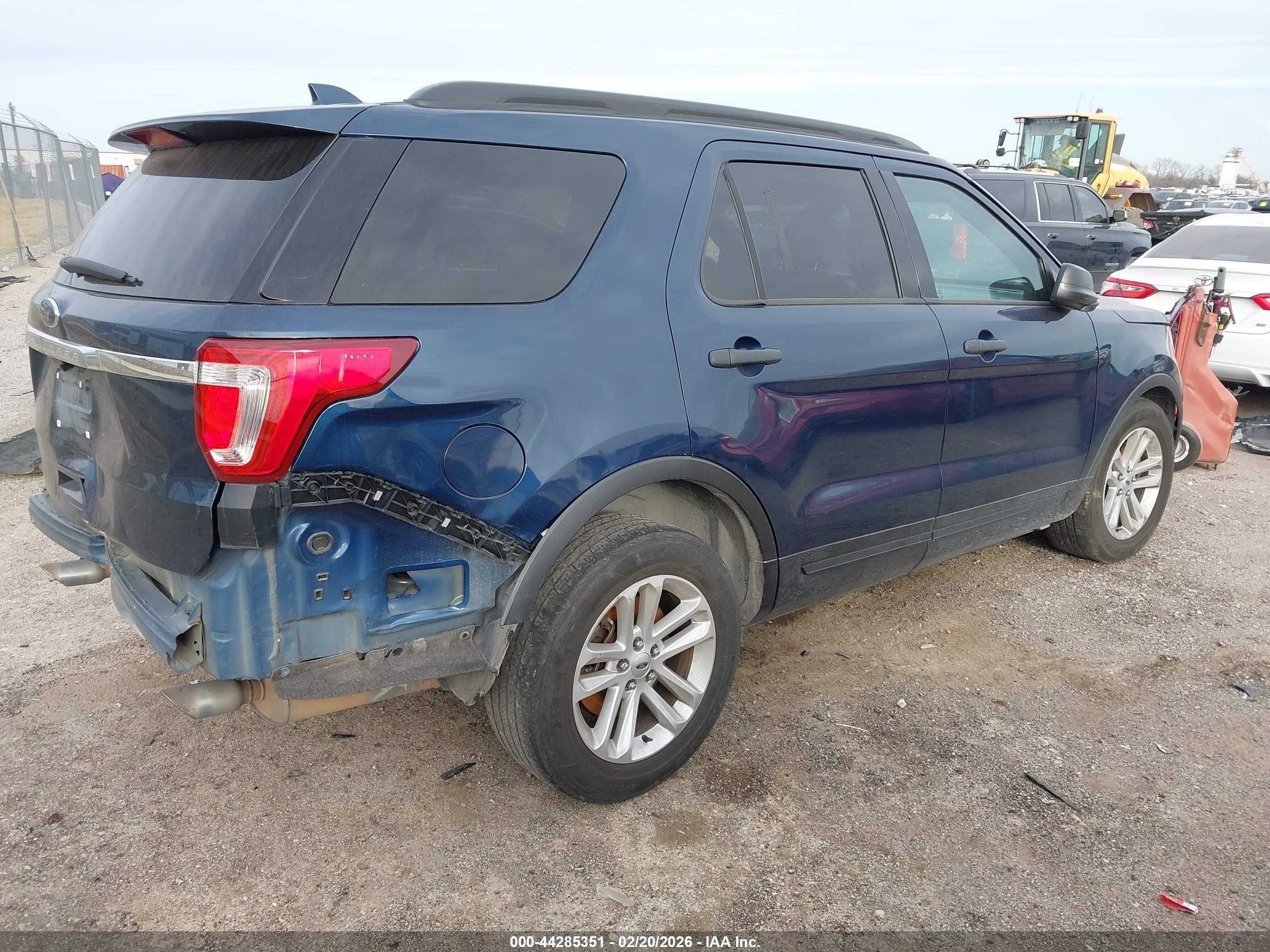 2017 Ford Explorer Blue vin: 1FM5K7B89HGD52892