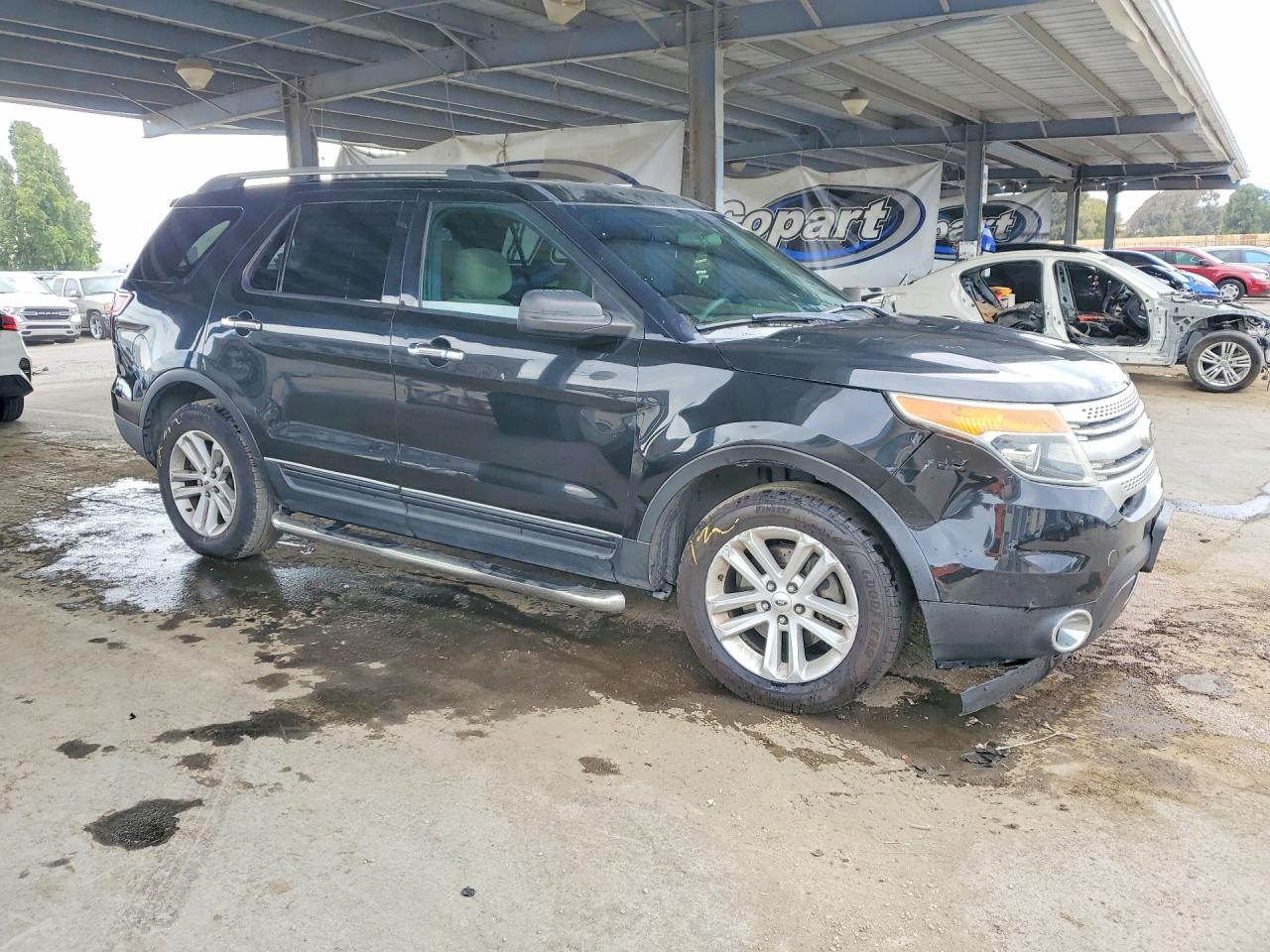 2013 Ford Explorer Black vin: 1FM5K7B8XDGA08045