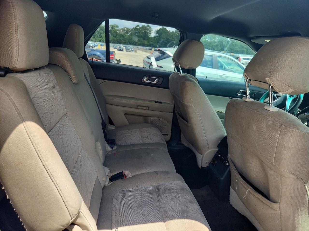 2013 Ford Explorer White vin: 1FM5K7B8XDGA43961