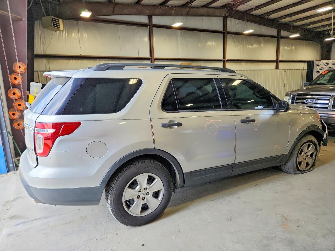 2014 Ford Explorer Silver vin: 1FM5K7B8XEGA03171
