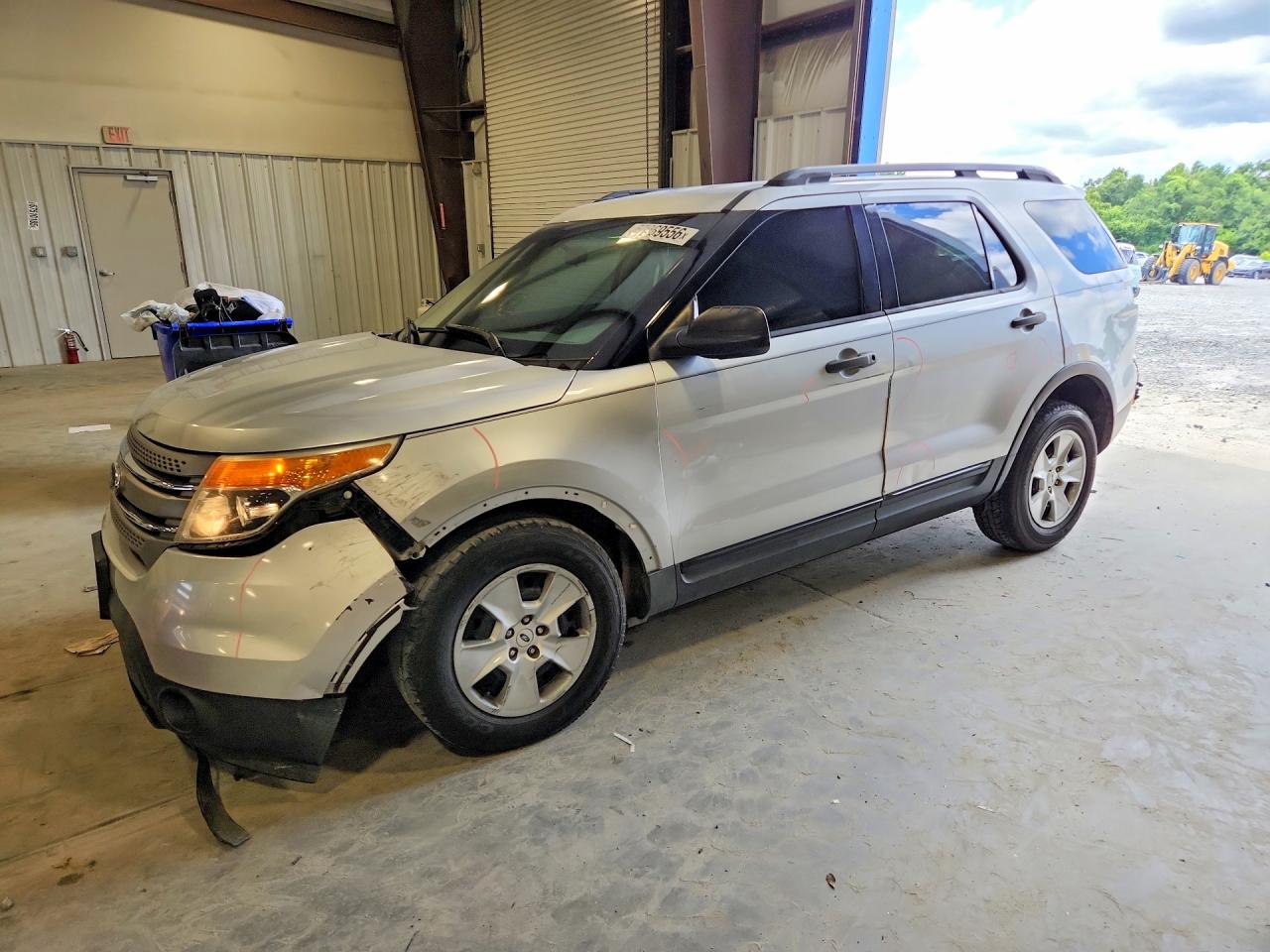 2014 Ford Explorer Silver vin: 1FM5K7B8XEGA03171