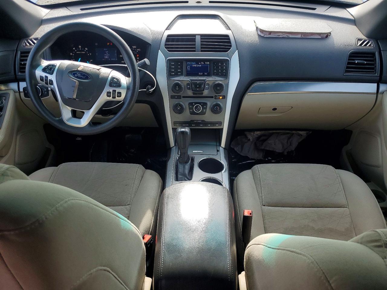 2014 Ford Explorer Silver vin: 1FM5K7B8XEGA33240