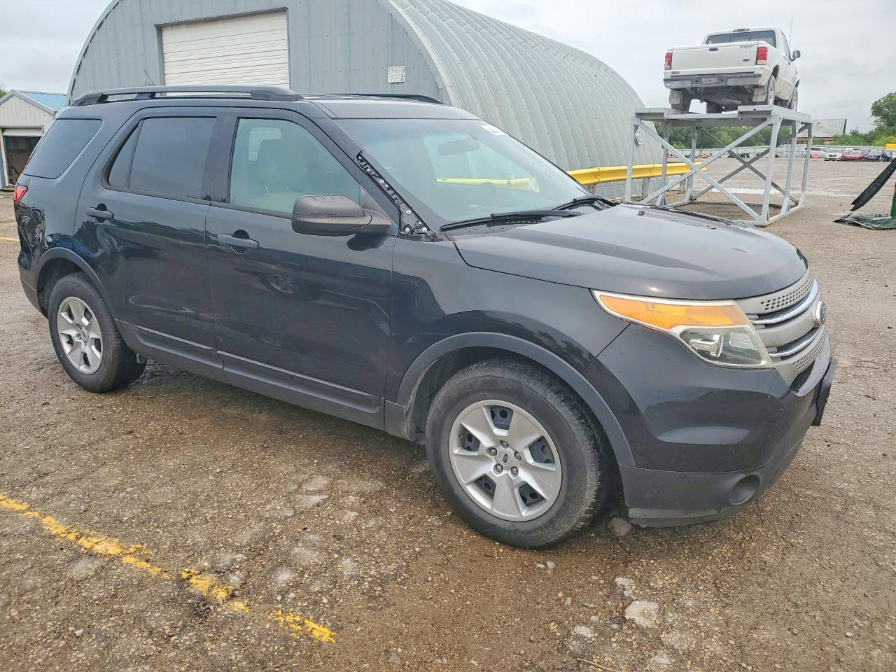 2014 Ford Explorer Black vin: 1FM5K7B8XEGA49048