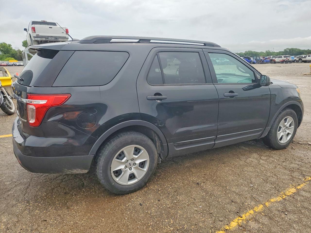 2014 Ford Explorer Black vin: 1FM5K7B8XEGA49048