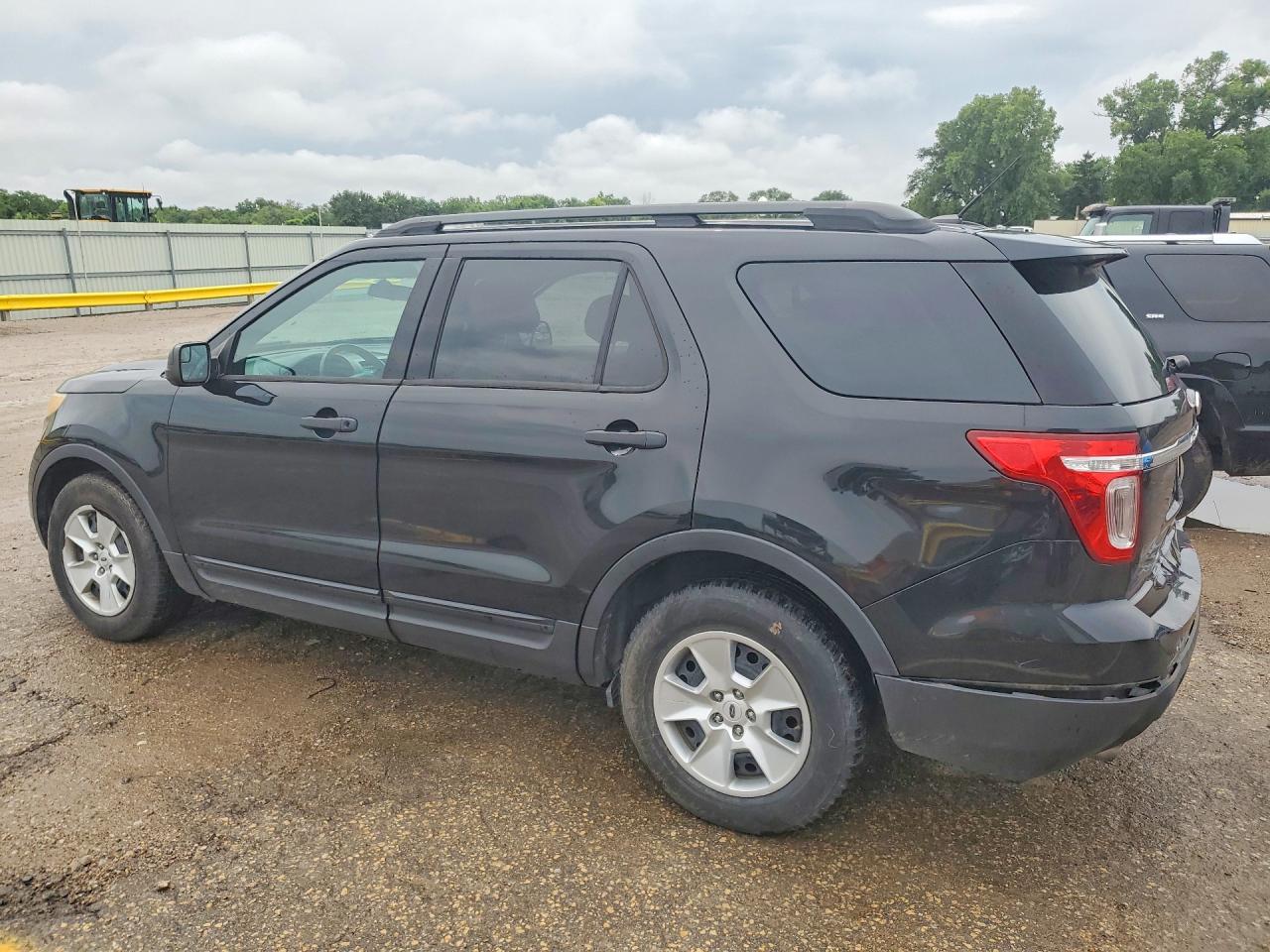 2014 Ford Explorer Black vin: 1FM5K7B8XEGA49048