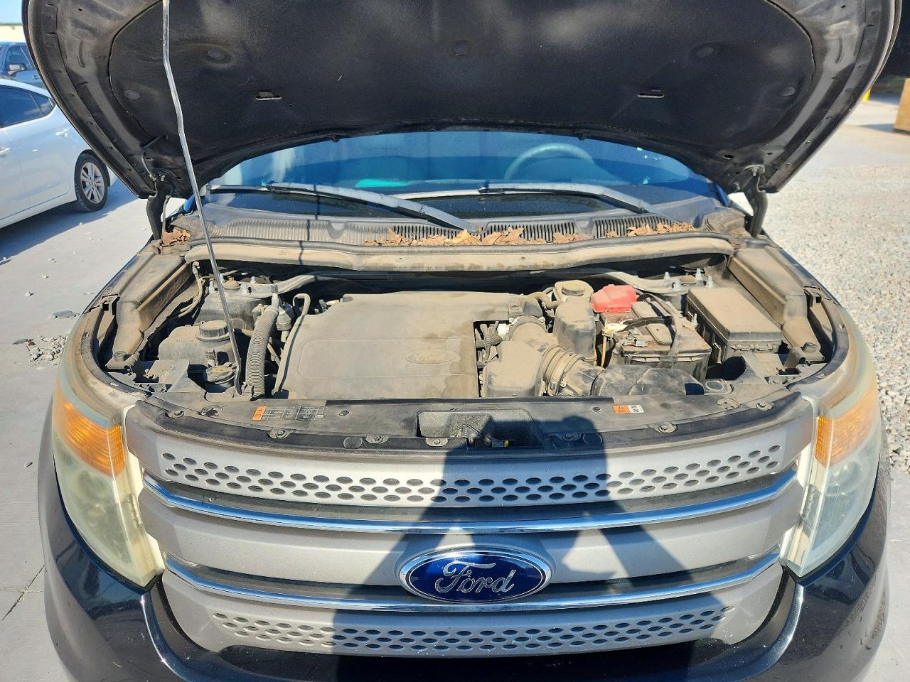 2014 Ford Explorer Black vin: 1FM5K7B8XEGB17462