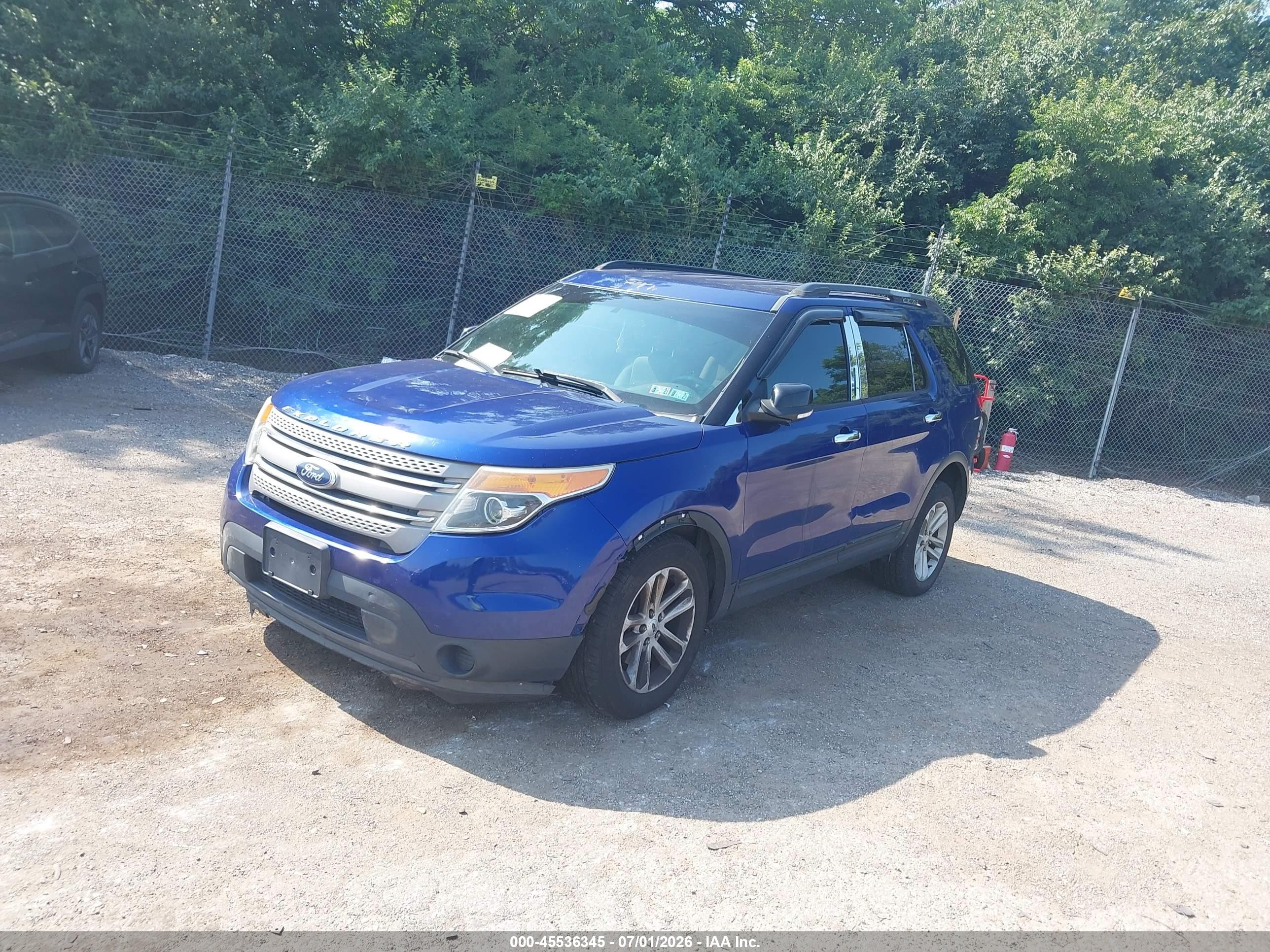 2015 Ford Explorer   Blue vin: 1FM5K7B8XFGA44109