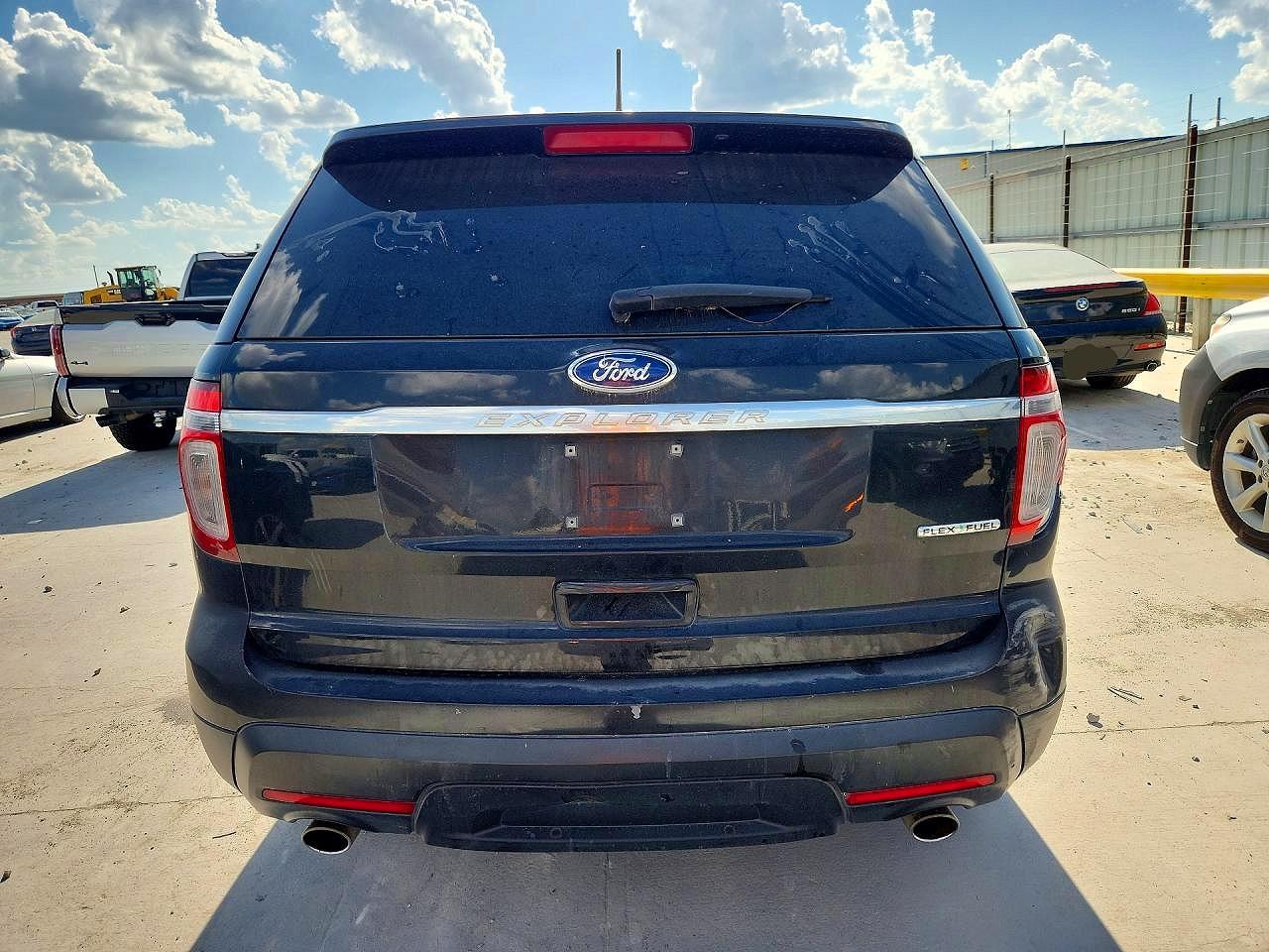 2015 Ford Explorer Black vin: 1FM5K7B8XFGA76218