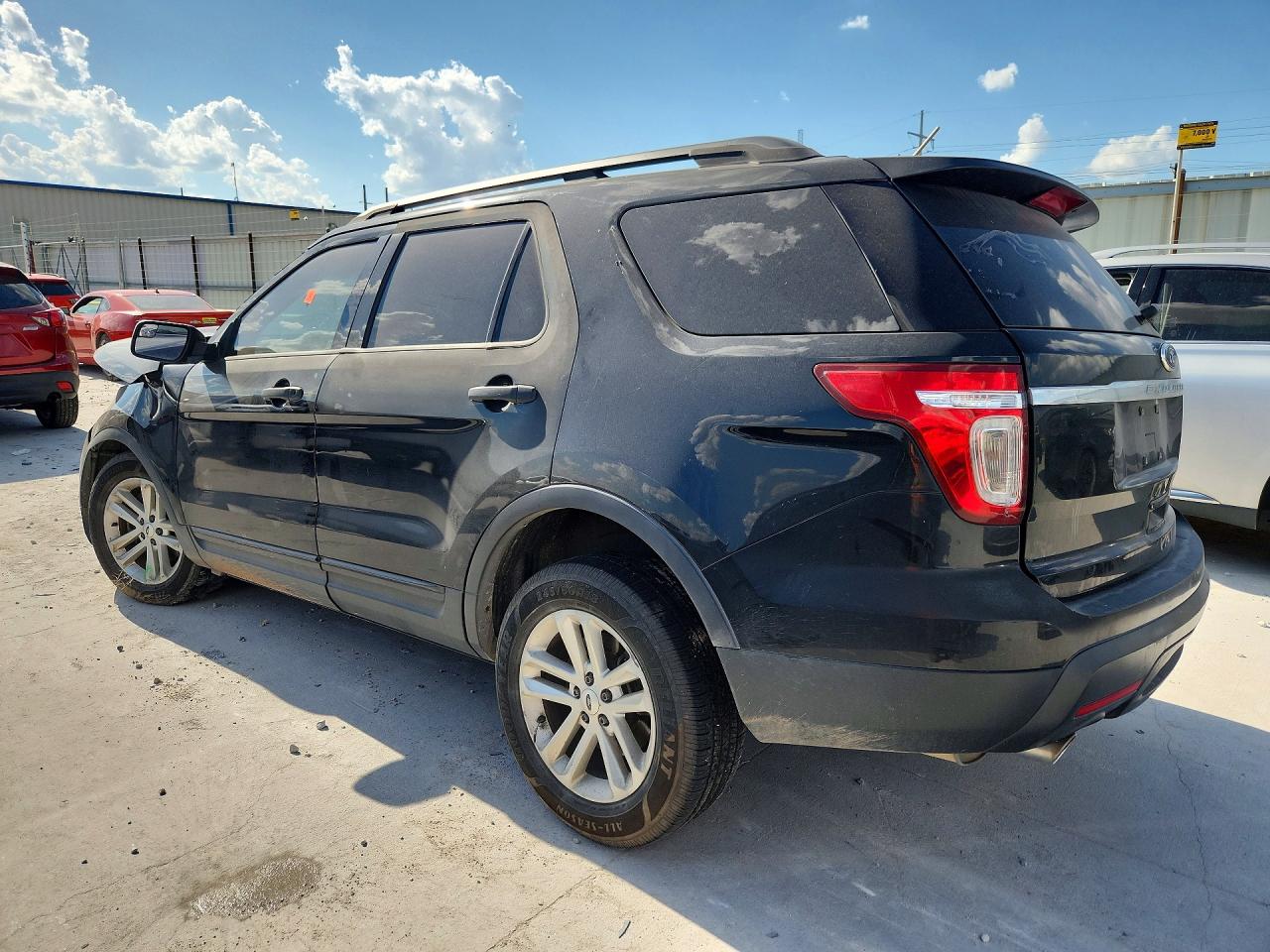 2015 Ford Explorer Black vin: 1FM5K7B8XFGA76218